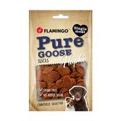 Flamingo Mono Protein - Hapki Dog Treat  - Pure Goose Slices image