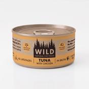 Naturally WILD Cat Food Tin - Tuna with Chicken image