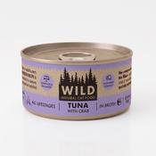Naturally WILD Cat Food Tin - Tuna with Crab image