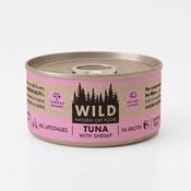 WILD Cat Food Tin - Tuna with Shrimp image