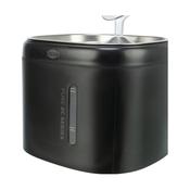 Aqua Pure Drinking Fountain - with Stainless Steel Drinking Bowl - Black image