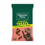 Natures Menu Treats Dog Beef &amp; Pork