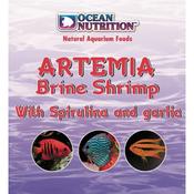 Ocean Nutrition Frozen Artemia with Spirulina &amp; Garlic 454g Flat