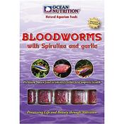 Ocean Nutrition Bloodworm with Spirulina &amp; Garlic 100g Cube