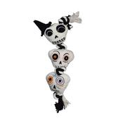 Wiggle &amp; Wander Halloween - Rope Dog Toy - Spooky Skull image