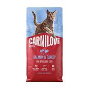 Carnilove Cat - Salmon &amp; Turkey - Sterilised - Active