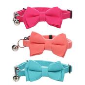Flamingo Cat Collar - Lomi with Bow Tie