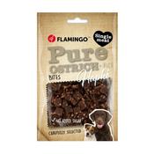 Flamingo Mono Protein - Hapki Dog Treat  - Pure Ostrich &amp; Rice Bites image
