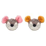 Flamingo Puppy Toy - Britty Mouse with Ball