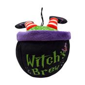 Wiggle &amp; Wander Halloween - Plush Dog Toy - Hocus Cauldron image