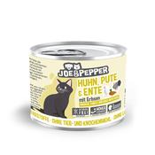 Joe &amp; Pepper - Cat Tin - Chicken, Turkey &amp; Duck with Peas