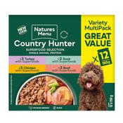 Natures Menu Country Hunter - Superfood Selection - 12 pouches