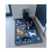 Pet Rebellion - Barrier Rug - Multi Purpose Cat image