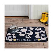 Pet Rebellion - Place Mat - Dinner Mate - Flower Black image