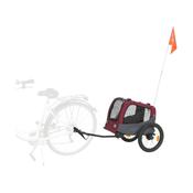 Foldable Bicycle Trailer for Dogs - Red image