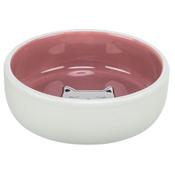 Trixie Ceramic Bowl - Modern Art Detail - High Sides