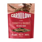 Carnilove Dog Treat - Meat Jerky - Turkey &amp; Rabbit image