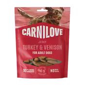 Carnilove Dog Treat - Meat Jerky - Turkey &amp; Venison image