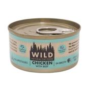 WILD Cat Food Tin - Chicken with Beef image