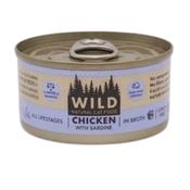 WILD Cat Food Tin - Chicken with Sardine image