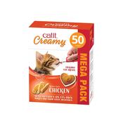 Catit Creamy Lickable Cat Treat - Chicken - Mega Pack image
