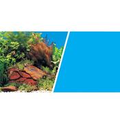 Marina Aquarium Background, Plants with Rocks Scene 18"