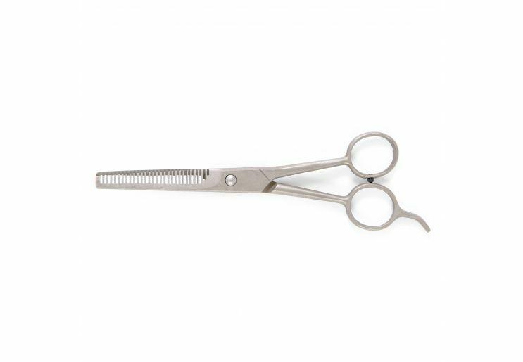 ANCOL Ergo Thinning Scissors for Fur Removal, Tempered Steel, Professional Grade