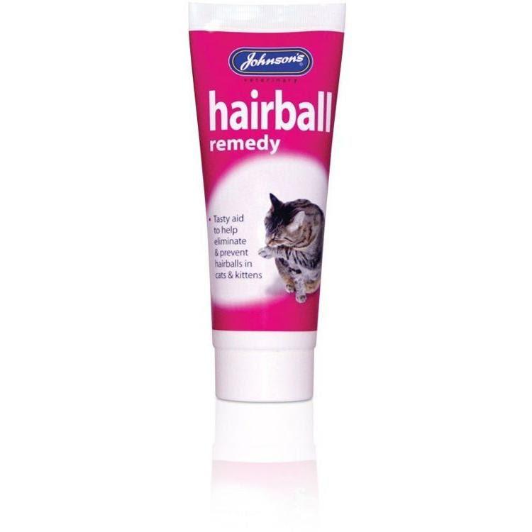 Johnsons Hairball Remedy for Cats - 50g - Tasty aid to help eliminate & prevent hairballs