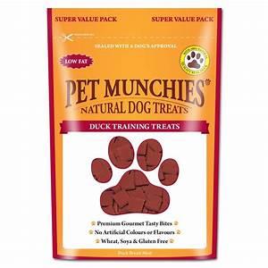 Pet Munchies Duck Training Treats 50g - 100% Natural Low Fat Wheat Gluten Free No Artificial Flavours Colours Premium Gourmet Bites