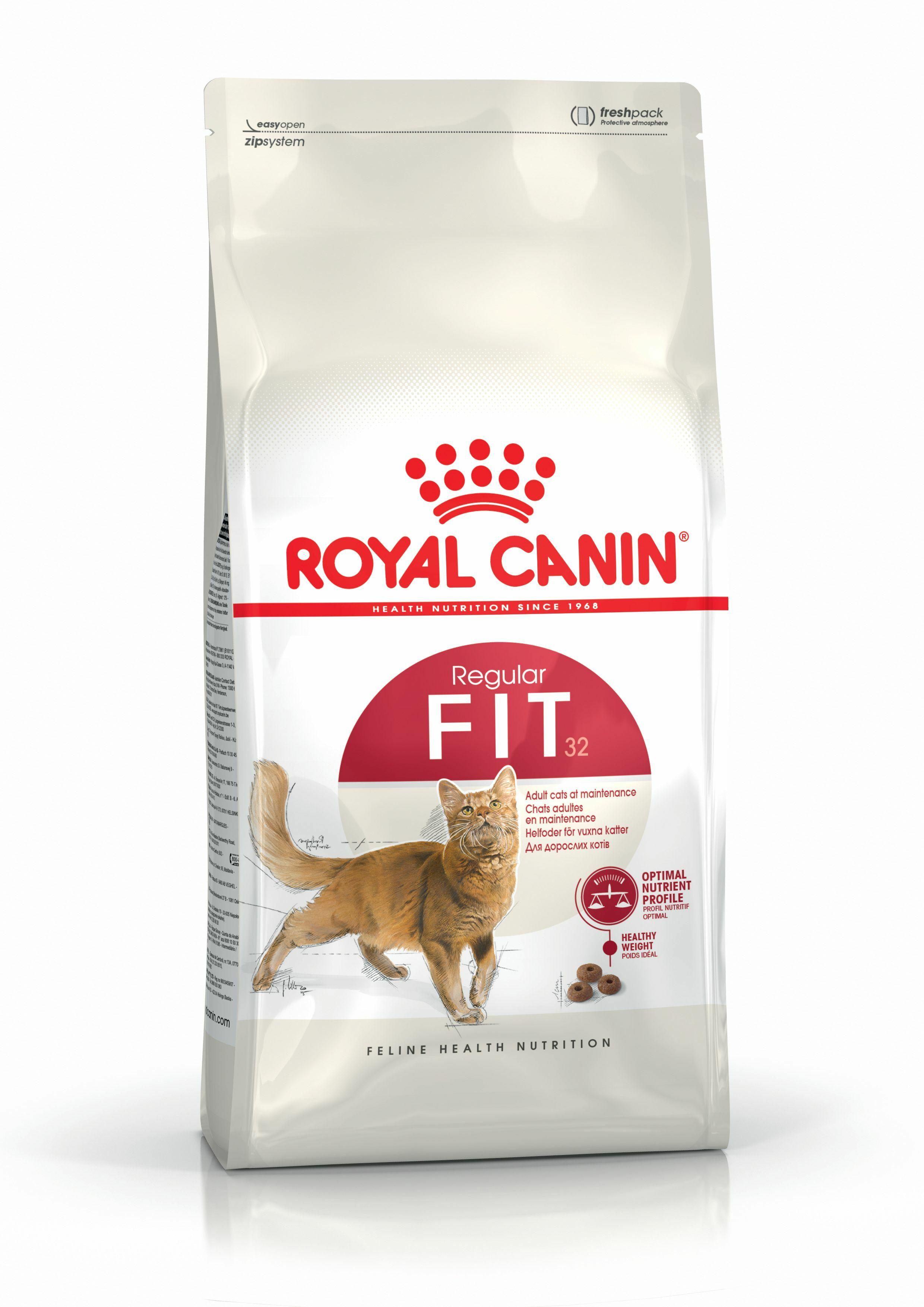 Royal Canin Dry Cat Food Regular Fit 32 Size 400g Feline Health Nutrition
