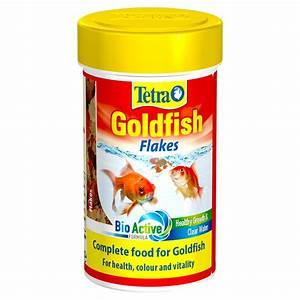 Tetra Goldfish Flake Food 20g 100ml for Health Colour Vitality with Bio Active Formula