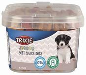 Trixie - Junoir Soft Snack Dots + Omega-3 140g Tub image