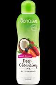 TropiClean Berry &amp; Coconut Deep Cleansing Pet Shampoo image