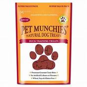 Pet Munchies Duck Training Treats 50g - 100% Natural Low Fat Wheat Gluten Free No Artificial Flavours Colours Premium Gourmet Bites