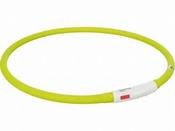Trixie - Flash Light Ring XS-XL 70cm 10mm Green