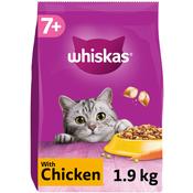 Whiskas - 7+ With Delicious Chicken 1.9Kg image
