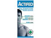 Actifed 30mg/1.25mg per 5ml Syrup image