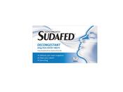 Sudafed Non-Drowsy Decongestant 60mg Fc Tabs 12 (Pseudoephedrine) image