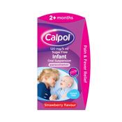 Calpol 120 mg/ 5 ml Sugar Free Infant Oral Suspension 60ml image