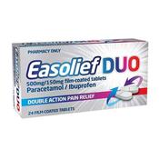 Easolief Duo 500mg/150mg Film-coated Tablets (Paracetamol/Ibuprofen) image