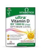Vitabiotics Ultra Vitamin D3* 1000IU / 25Ug image