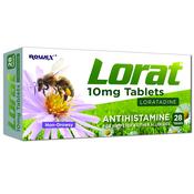 Lorat 10mg Tabs Loratadine 28 image