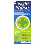 Night Nurse Cold Remedy Oral Solution 160ml image
