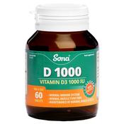 Sona D1000 Vitamin D3 Tablets