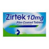 Zirtek Allergy Relief 10 mg film-coated tablets 30 (Cetirizine) image