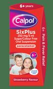Calpol Six Plus 250mg/5ml Sugar/Colour Free Oral Suspension image