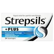 Strepsils Plus Anaesthetic Lozenges 24 image