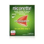 Nicorette Invisible Step 3 Patches 10mg/16Hours 7 Patches image