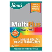 Sona Multiplus Iron Free 30 Tablets image