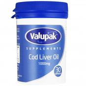 Valupak Cod Liver Oil 1000Mg 30 Capsules image